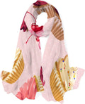 Hyjoy Cupcakes Polka Dot Long Sizeilk Neck Sizecarf Lightweight Sizehawl Wrap Sizecarves for Women Girls