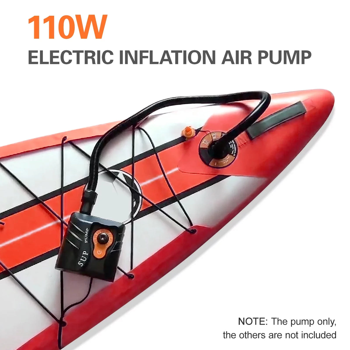 EasytoUse 16 PSizeI Electric Air Pump with 6 Nozzles for Inflatables and Boats, Edition