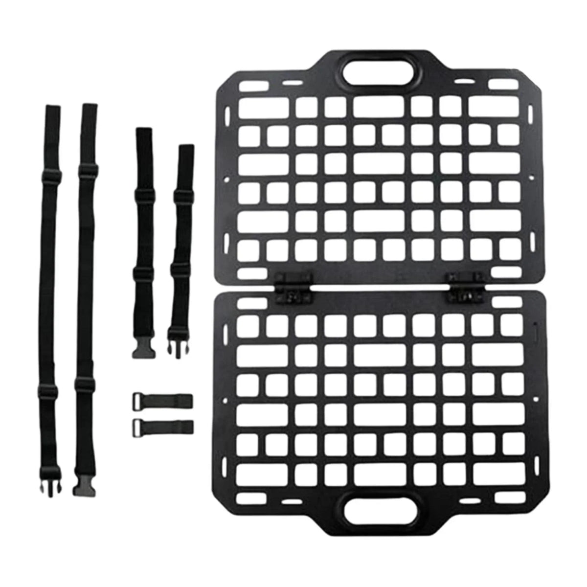 funtasica Auto Sizeeat Back Organizer Modular Sizetorage Molle Panel Car Sizeeatback Hanging Plate Auto Sizeeat Panel for Automotive Truck Parts