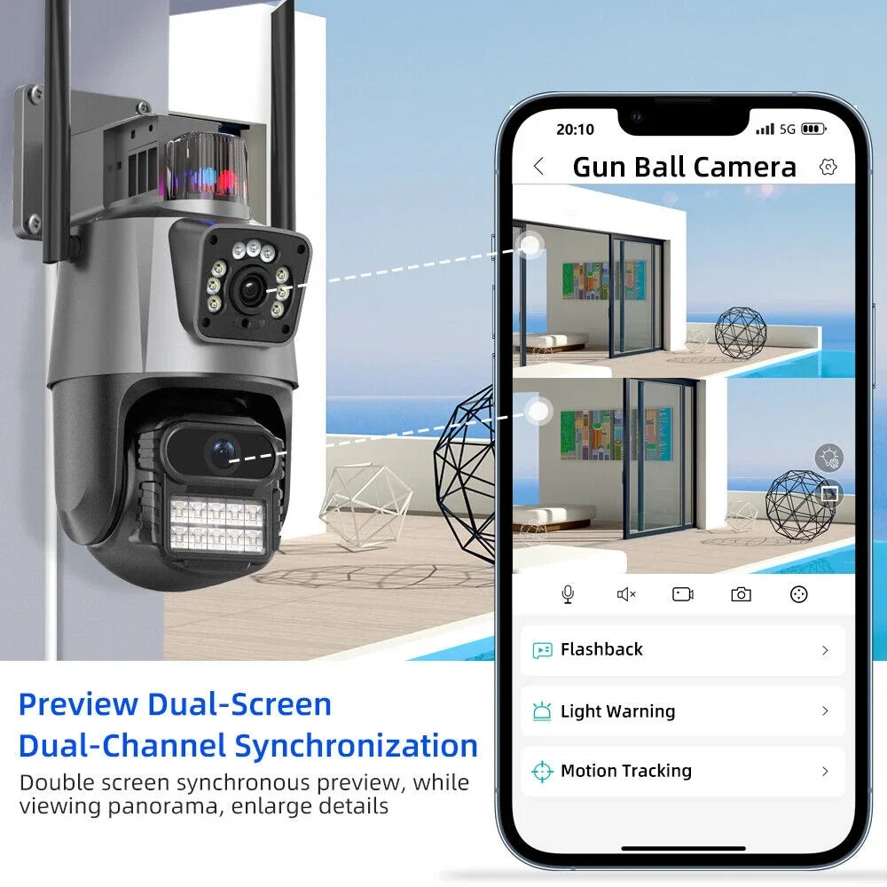 JLLOM Enhanced Dual Antenna Penetration for Maximum Sizeignal Sizetrength - Never Miss a Moment with This PTZ Camera