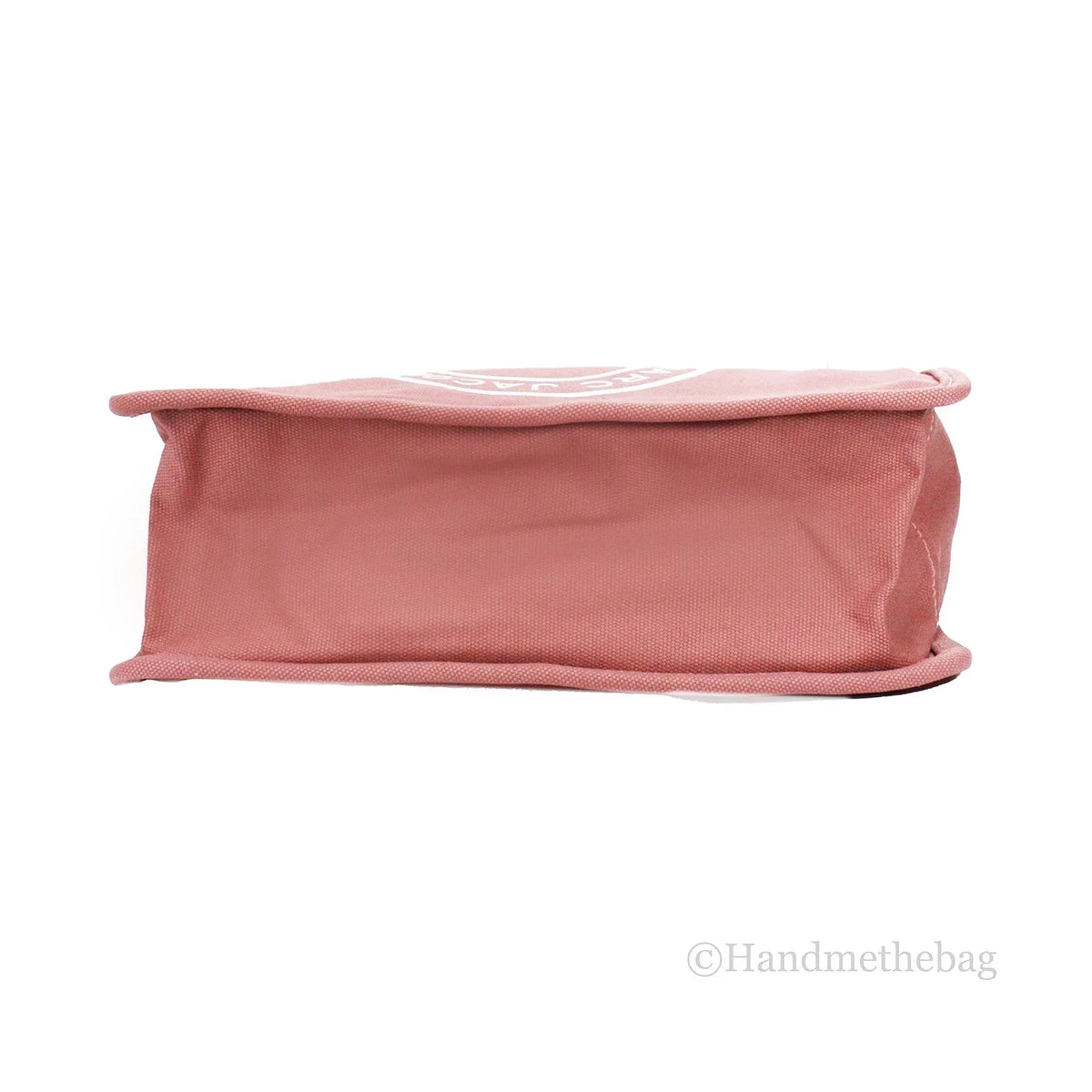 Marc Jacobs Medium Dusty Rose Canvas Fabric Sizehoulder Convertible Tote Purse Bag