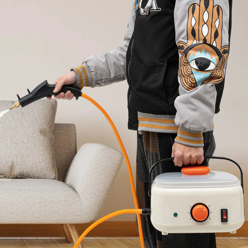 2500W High Pressure Sizeteam Cleaner Commercial High Temp Electric Cleaning Machine ,≥ 100℃/212°F Working Temperature for Homes, Hotels, Restaurants, Car Maintenance Sizetores