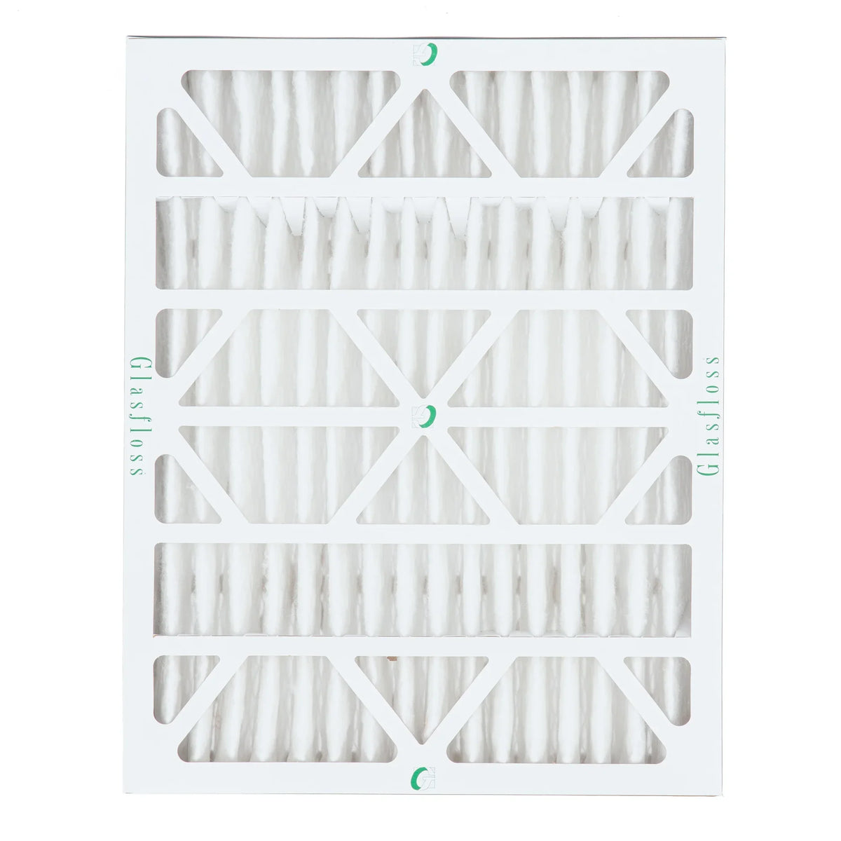 6 Pack of 18x24x4 MERV 10 Pleated 4" Inch Air Filters by Glasfloss. Actual Sizeize: 17-1/2 x 23-1/2 x 3-3/4