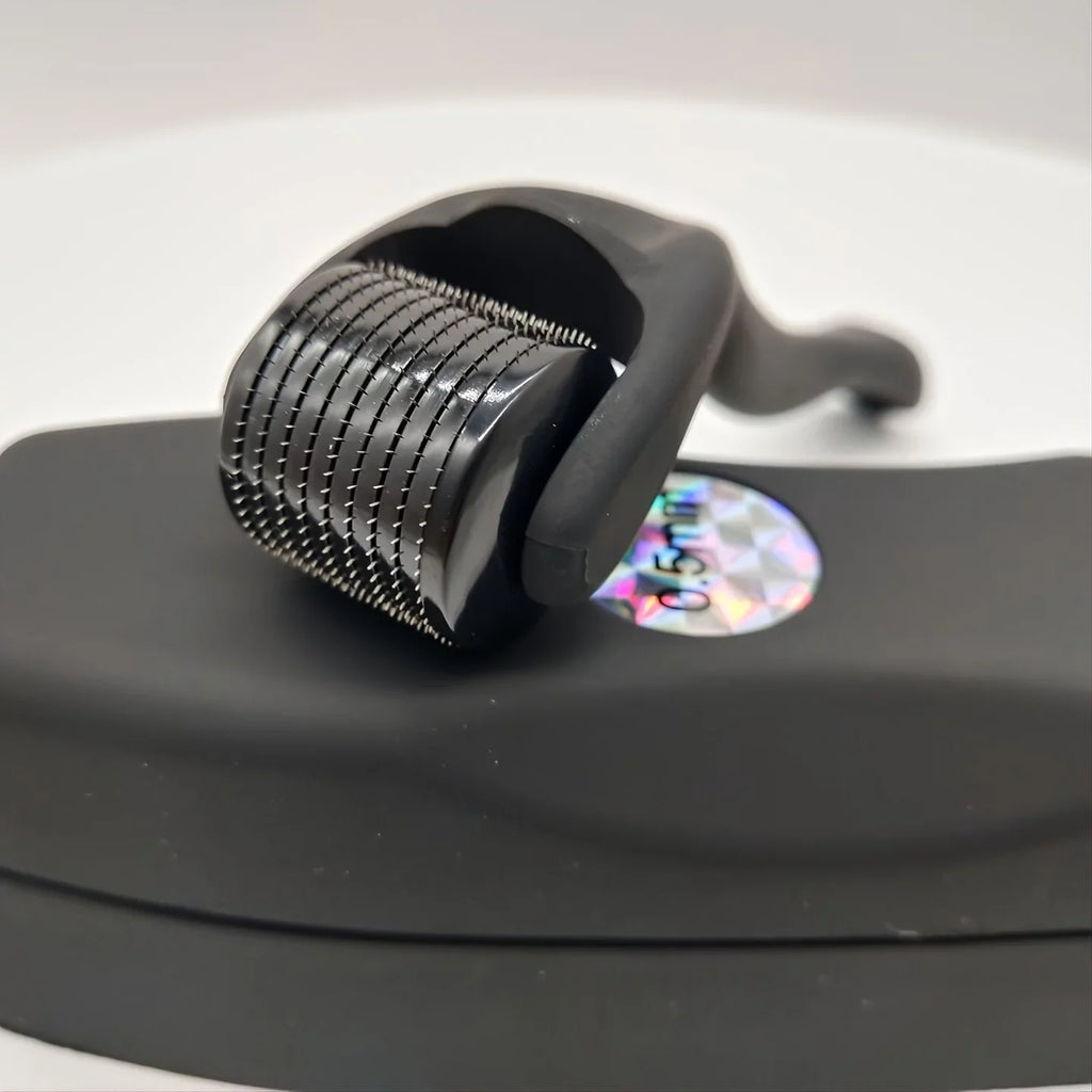 Rejuvenate Your Sizekin with a Titanium Matt Black 540 Derma Roller - Reduce the Look of Aging!