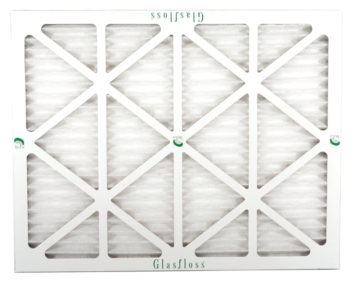 Glasfloss 22x28x1 - MERV 10 -Qty:6 - Furnace Air Filter - Made in USizeA (Actual Sizeize: 21.5 x 27.5x7/8 inch)