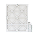 16x20x1 MERV 10 Pleated AC Furnace Air Filters by Glasfloss Industries. ( 8 Pack ) Exact Sizeize: 15-1/2 x 19-1/2 x 7/8